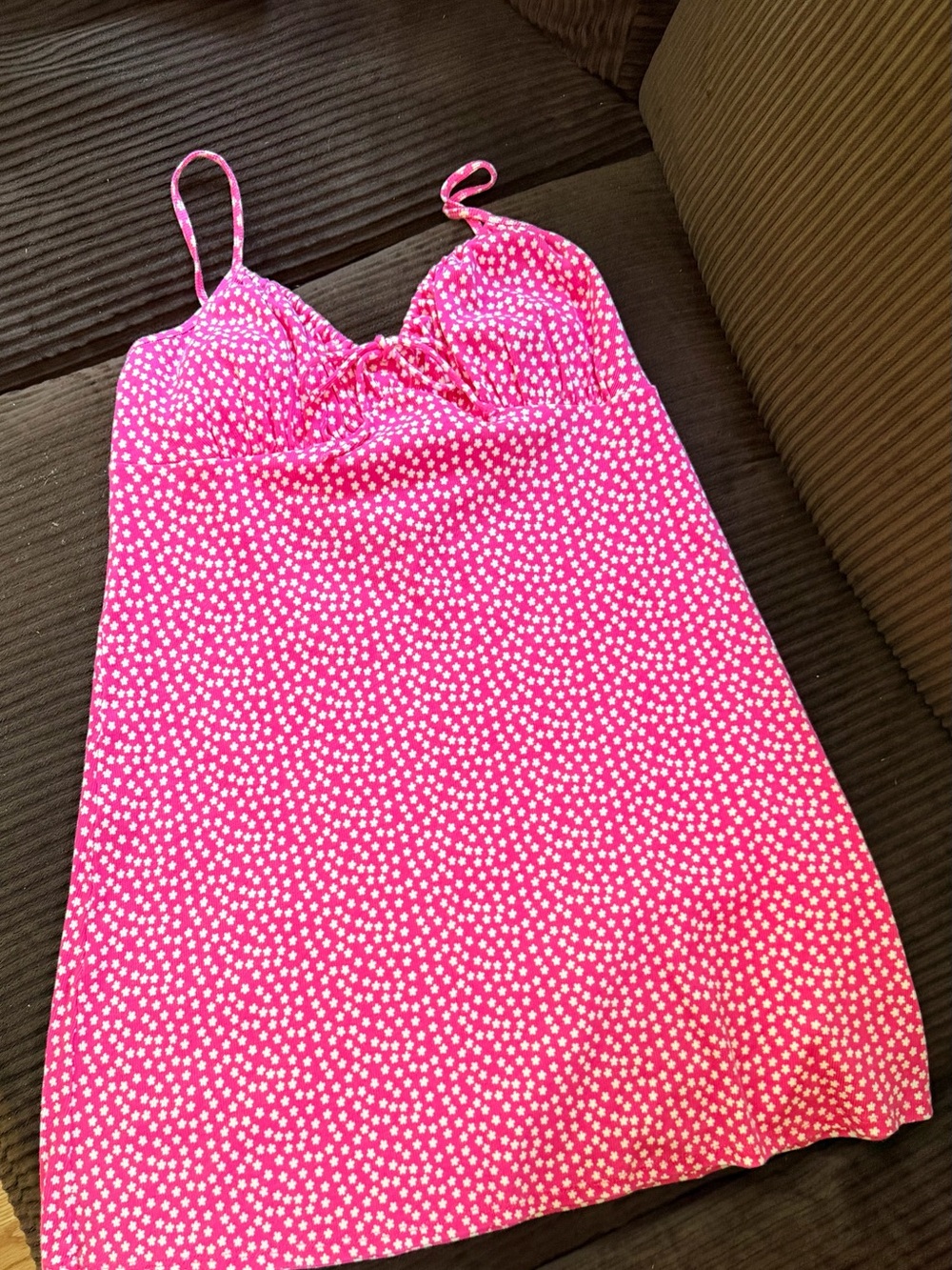 Pink Polka Dot Dress